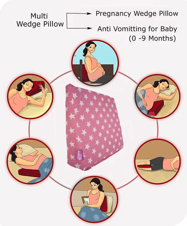 Pink_Star_Foam_Smiley_Pregnancy_Pillow_Pack_Of_1